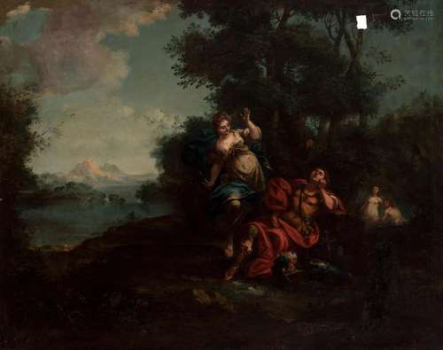 Venetian school; circa 1730. "Mythological scene"....