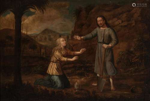 FELIPE GIL DE MENA (Palencia, 1603-1673). "Jesus and Ma...