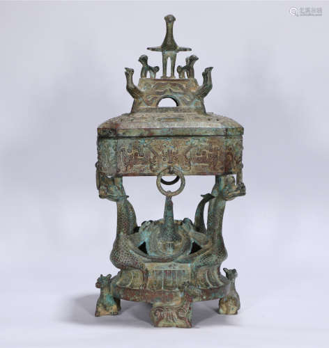 A Bronze Food Vessel Shang Style