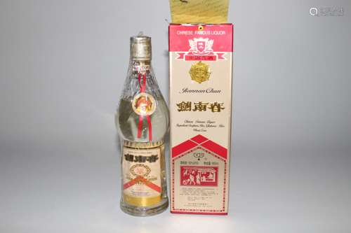 1997年52°浓香型剑南春500ml1瓶