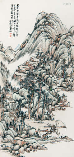 吴徵（1878-1949） 万壑秋林