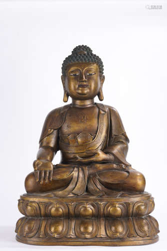 Bronze Figure of Shakyamuni