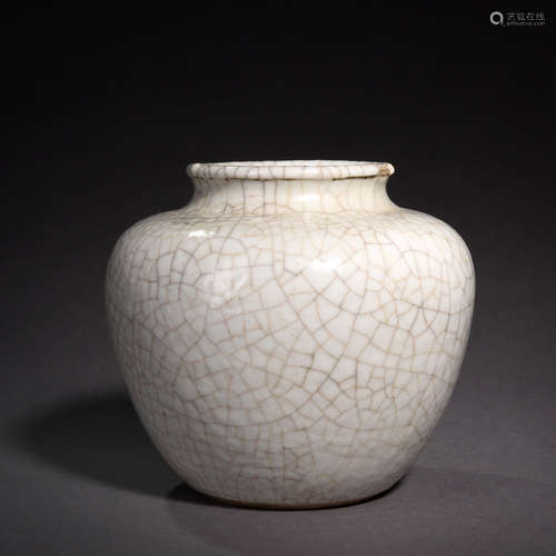 A Ge Type Ice Crackle Jar