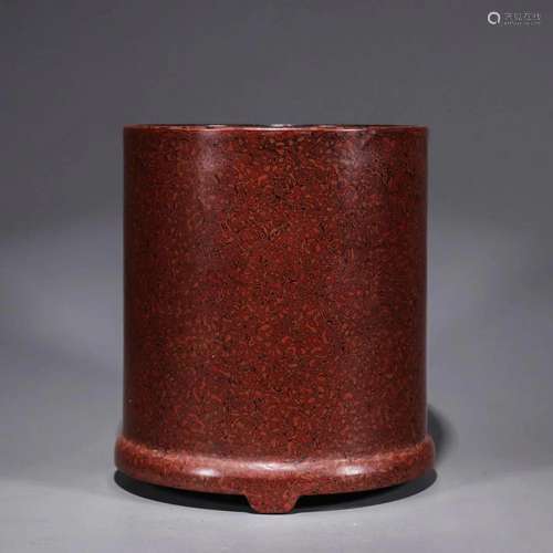 LACQUERWARE BRUSH POT