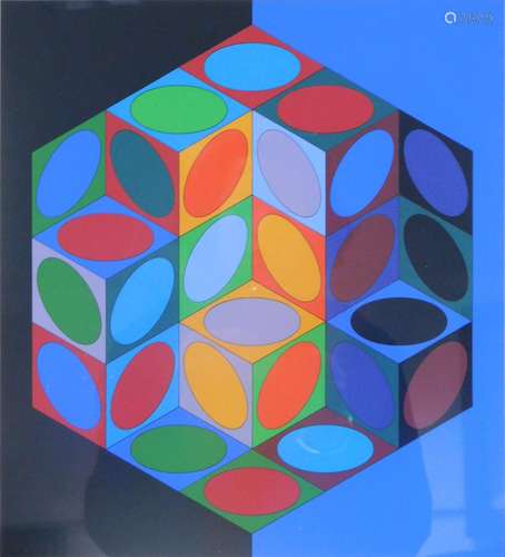 Victor VASARELY (1906 - 1997). Ohne Titel.