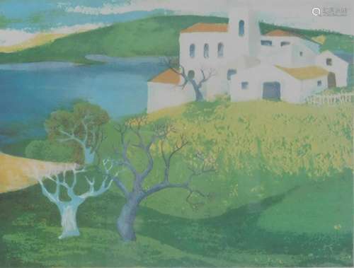 Ramon LLOVET (1917 - 1987). Kloster am See (?)