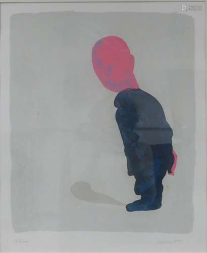 HUAN Mou (1959). Man looking (2003).