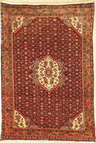 Bidjar old, Persia, around 1940, wool on cotton