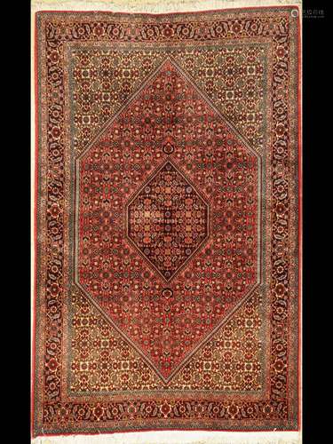 Bidjar, Persia, approx. 40 years, wool on cotton