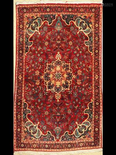 Bidjar old, Persia, around 1960, wool on cotton