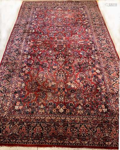 Saruk (palace carpet), Persia, around 1930, wool on