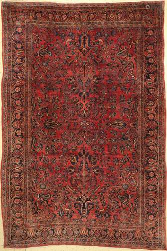 Saruk antique, Persia, around 1910, wool on cotton