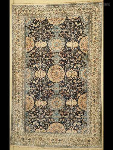 Nain fein (6 La), Persia, around 1940, wool oncotton with