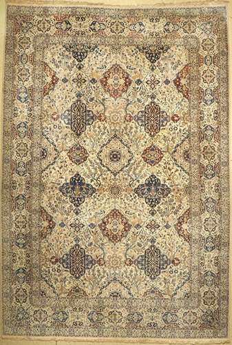 Nain fine (9 La), Persia, approx. 60 years, wool on