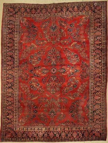 Saruk, Persia, around 1940, wool on cotton, approx. 355