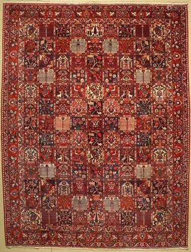 Bakhtiar, Persia, approx. 50 years, wool on cotton