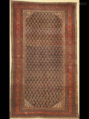 Antique Malayer, Persia, around 1900, wool on cotton