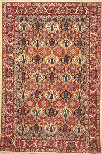 Bakhtiar old, Persia, around 1950, wool on cotton