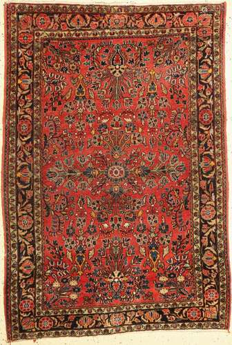 Saruk antique, Persia, around 1910, wool on cotton