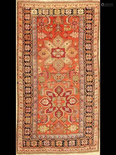 Karabagh Kazak old, Caucasus, around 1930, wool on