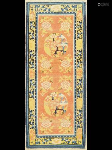 Ning-Hsia antique, China, 19th century, wool on cotton