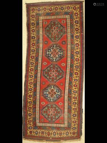 Kazak, Caucasus, around 1900, wool on wool, approx. 275