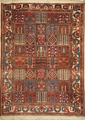 Bakhtiar old, Persia, around 1950, wool on cotton