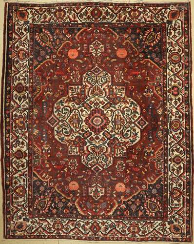 Bakhtiar old, Persia, approx. 60 years, wool on cotton