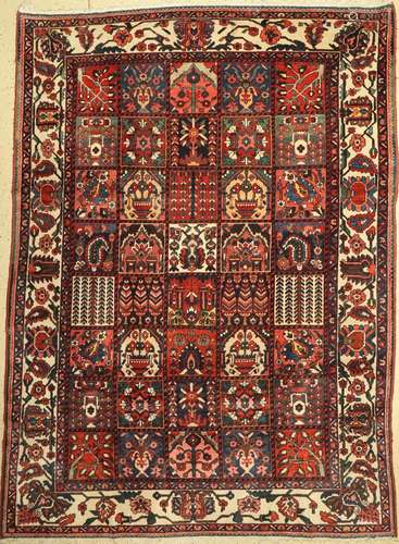 Bakhtiar old, Persia, around 1950, wool on cotton