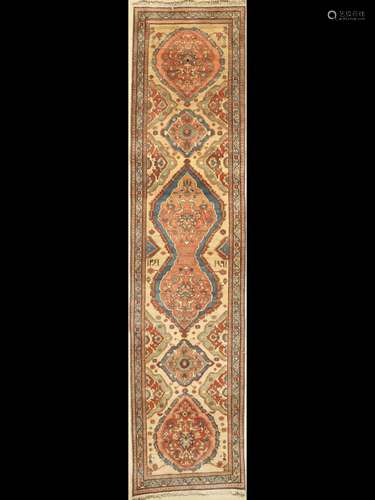 Meshgin old, Persia, dated 1361 (1982), wool on cotton