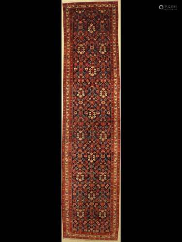 Antique Malayer, Persia, around 1900, wool on cotton