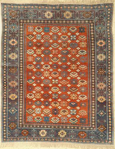 Derbent old, Caucasus, around 1950, wool on wool