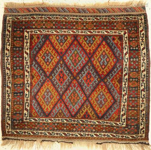 Antique Jaf, Caucasus, around 1900, wool on wool