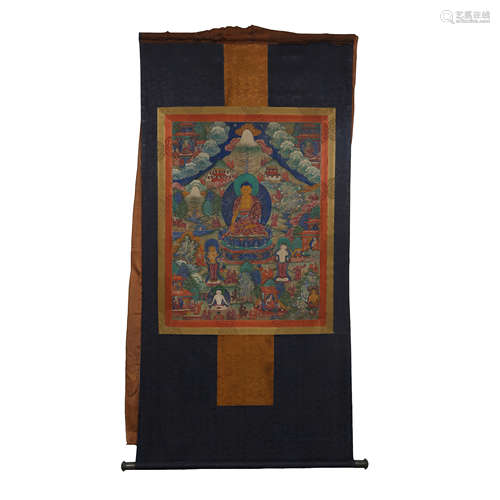 China, Tibet Thangka