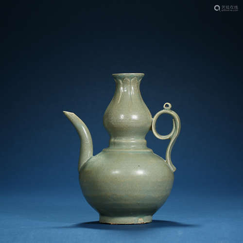 Song Dynasty, Yue Kiln Gourd Bottle