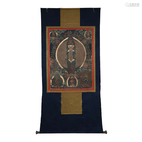 China, Tibet Thangka