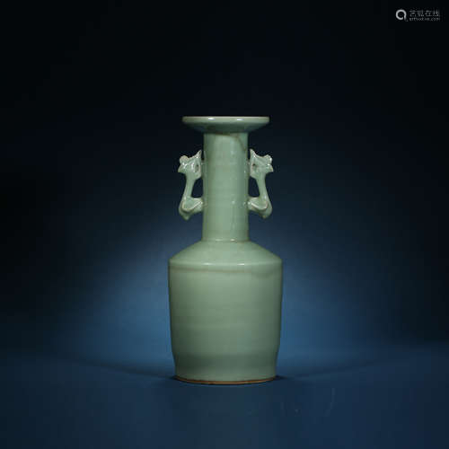 Song Dynasty, Longqan Kiln Phoenix Ear Bottle