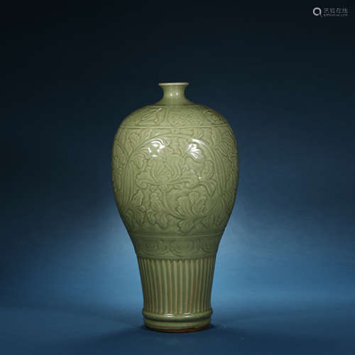 Yuan Dynasty, Longquan Kiln Prunus Vase