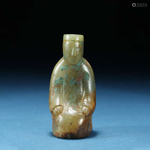 Han Dynasty,Hetian Jade Figurine