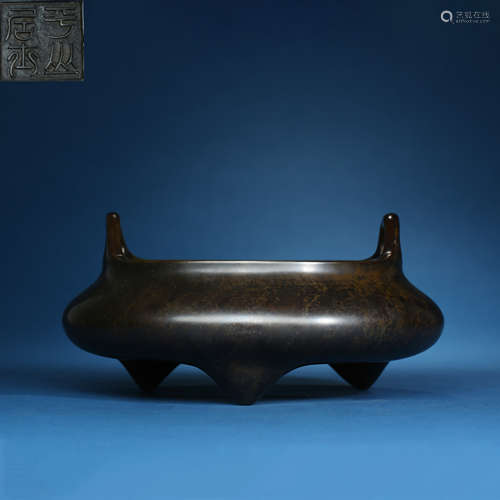 Ming Dynasty,Copper Incense Burner