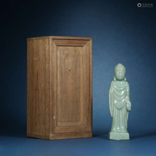 Song Dynasty, Goryeo Porcelain Buddha Statue