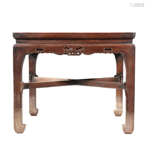 Qing Dynasty,Yellow Pear Foot-Stool