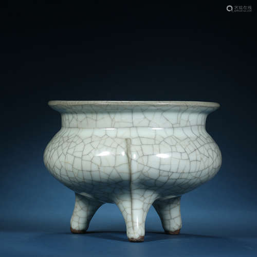 Song Dynasty,Ge Kiln Three-Legged Washing