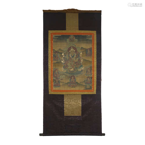 China, Tibet Thangka