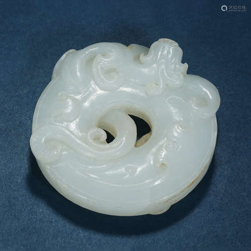 Qing Dynasty,Hetian Jade Bi