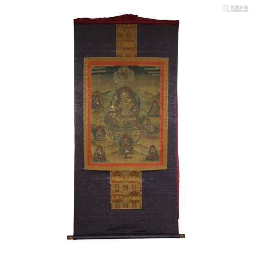 China, Tibet Thangka