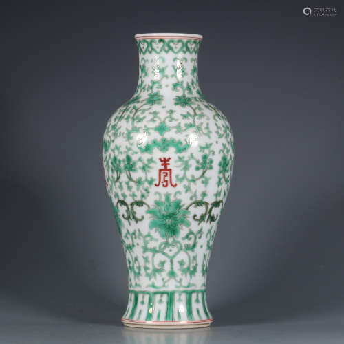 A Branch Pattern Porcelain Vase
