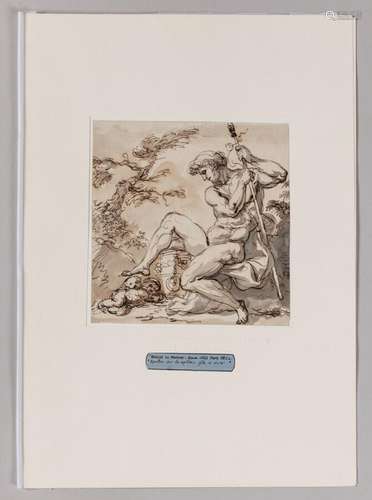 Anicet LEMONNIER
(Rouen 1743 - Paris 1824)
Apollon tuant la ...