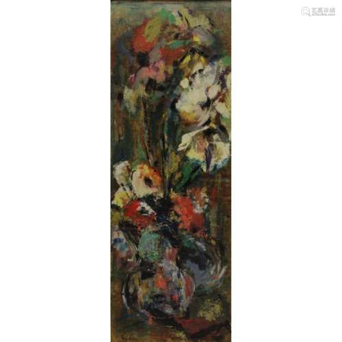 Janet Cohen (NY 1913 - 1992) "Floral"