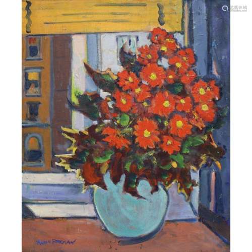 Aaron Berkman (NY 1900 - 1991) "Floral Still Life"